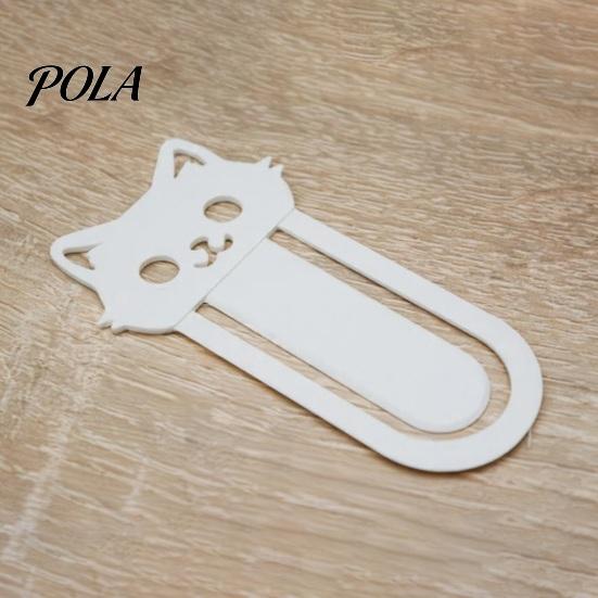 Novelty Cat Bookmark 3D Printed Bookmark, Stable Clamping Book Clip, Not Easy To Practical Reading Marker Fall Off Non-Scratch Mark for Accessory Clip