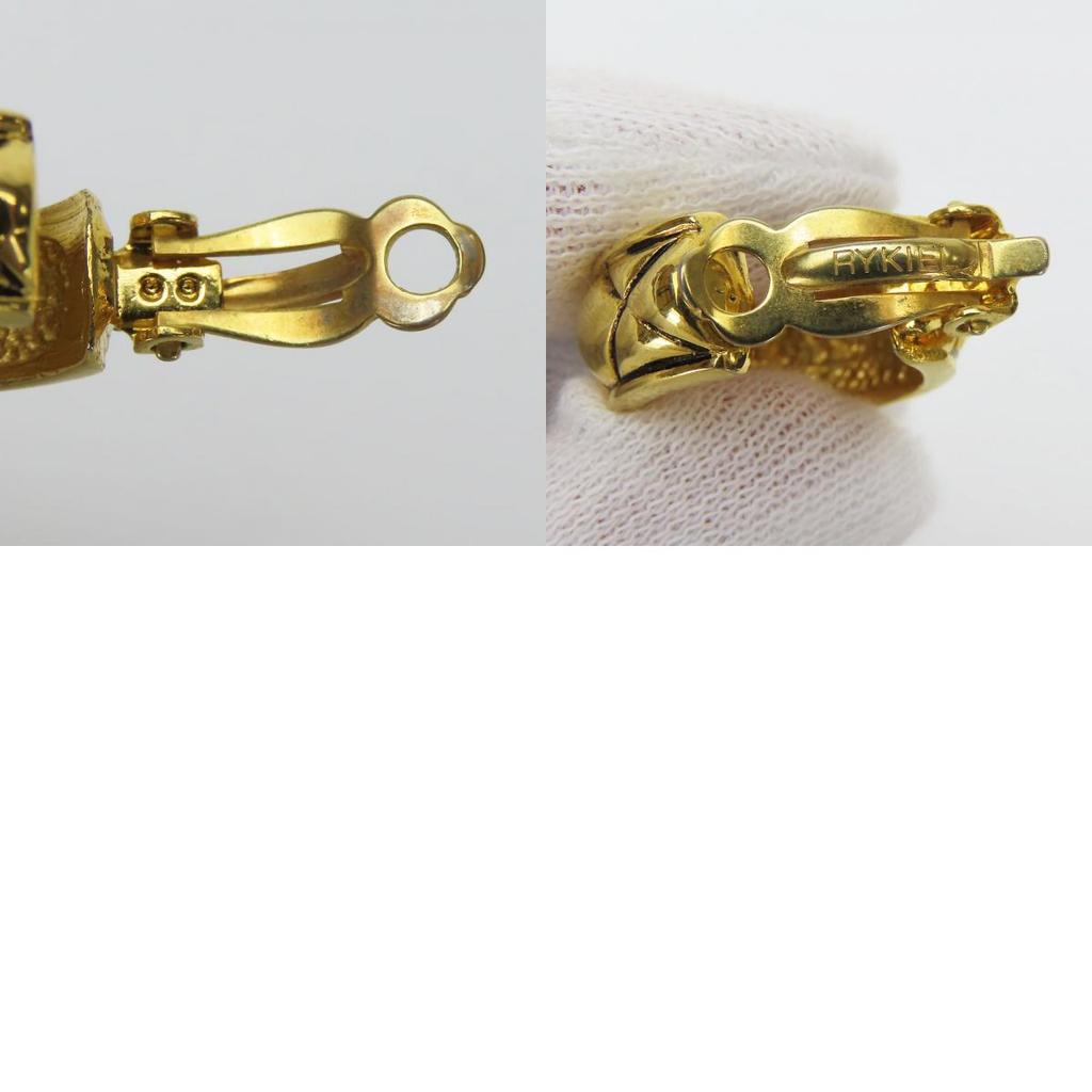 Used Sonia Rykiel Earring metal 11.1g gold plating