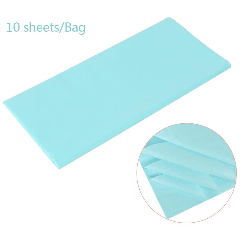 10Pcs 65x50cm Flower Wrapping Tissue Paper Wedding Event Party Flower Bouquet Gift Wrapping Paper Decoration Packaging DIY Craft