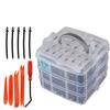 Pack of 635 Car Retainer Clips Fasteners Automotive Rivets Screwdriver Repair Kit Parts for Fender Door Trim Panel