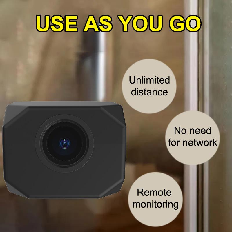 4K HD Mini Camera WiFi IP APP Remote Monitoring Lightweight Portable Camcorder Smart Home Surveillance Security Camera·