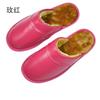 Luxury Cow Split Leather Men's Handmade Men Home Slippers Spring Slip on Soft Comfortable Black Brown Bedroom Indoor Flat Shoes
