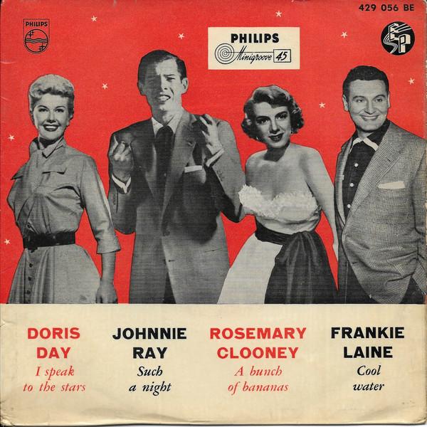 

7inch Record VARIOUS Cool Water A Bunch Of Bananas S 429056BE PHILIPS 1955 Japan Pop Used