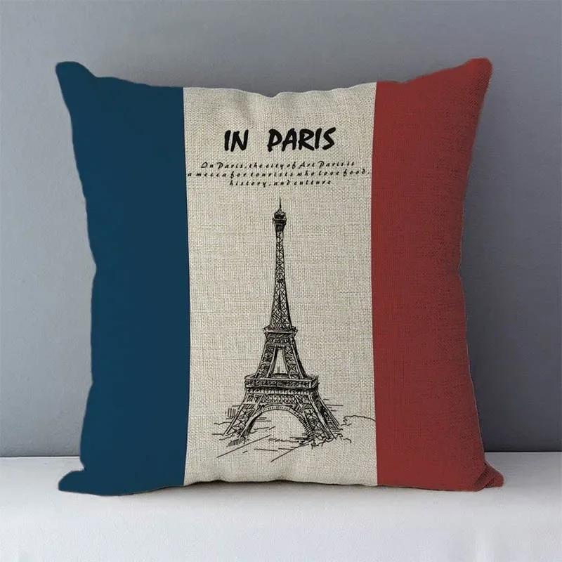 Retro Nostalgic Couch Cushion Cover Europe Style Home Decorative Pillows  Seat Back Cushion Quality Pillowcase for Bed
