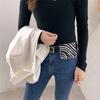 Women's Fashion Belt Bag Small Waist Pack Casual Versatile Leather Belt Square Mini Bag with Adjustable Strap for Daily Use