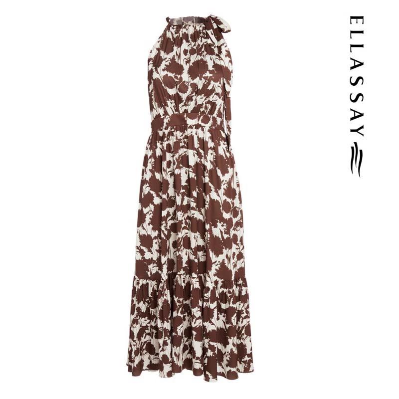 ELLASSAY Elegant Casual Long Dress EWB362Y03300