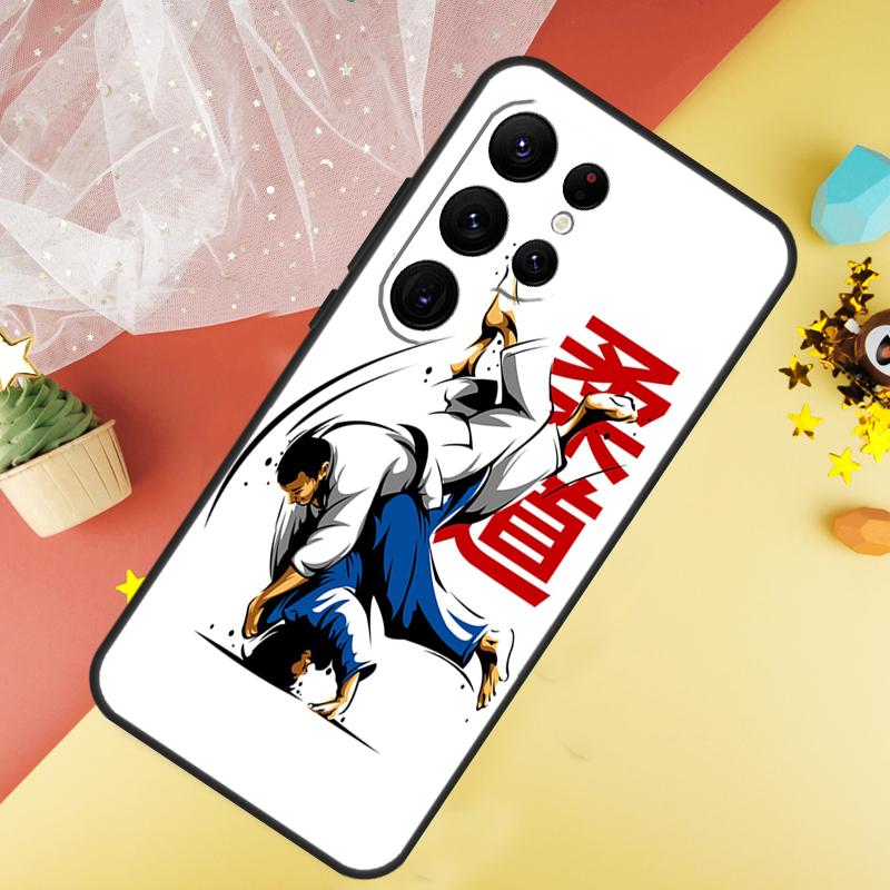 Judo Taekwondo Karate Phone Case For Samsung Galaxy S26 S25 S24 S21 S20 S22 S23 Ultra S10 Plus S25 FE Cover Coque