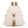 Dámský látkový batoh Oxford Látkový batoh Fashion Tassel Travel Backpack