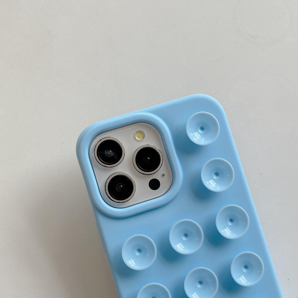 Pouzdro na telefon s přísavkou pro iPhone 11 12 13 14 15 iPhone 11 12 13 14 15 Pro 12 13 14 15 Pro Max Silikonový ochranný kryt na telefon