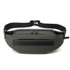1 Men's Multifunctional Sports Waist Bag - Multi-layer Zipper Closure, Adjustable Chest Bag, Sports Style Crossbody Bag