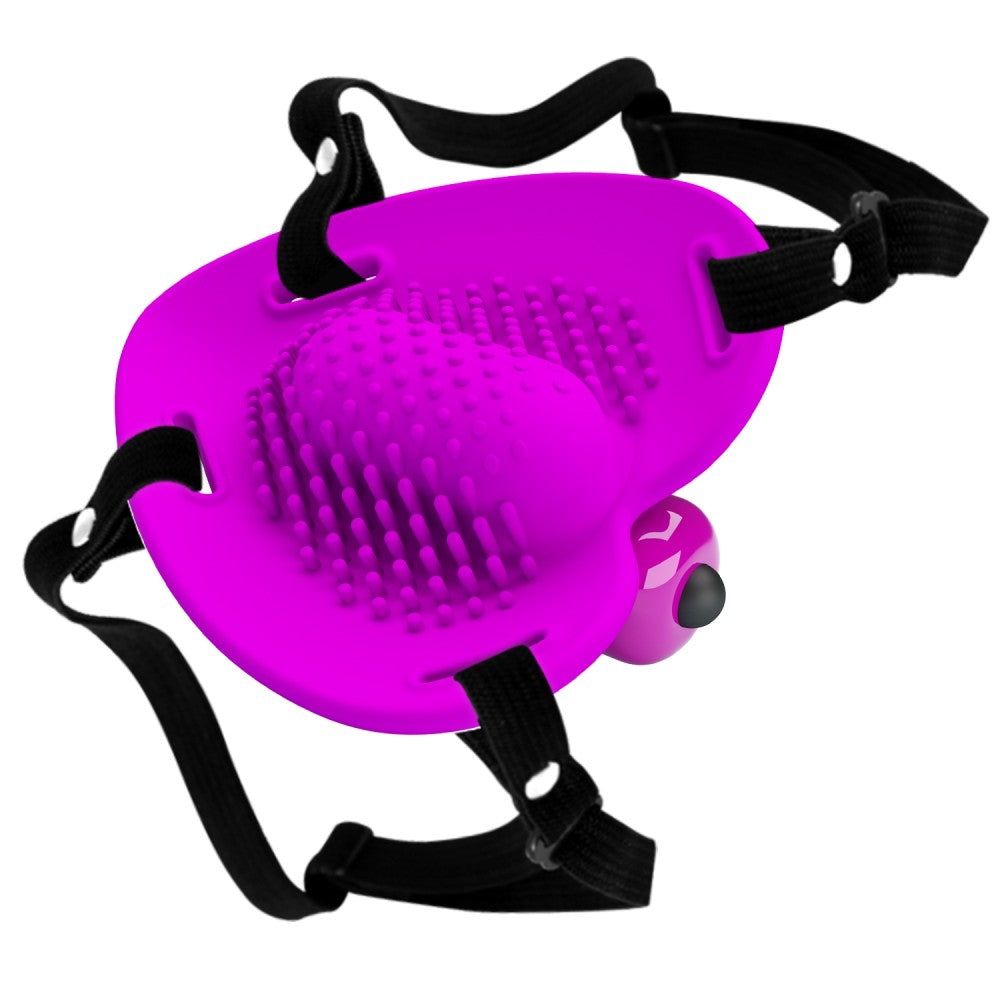 Vibro de Culotte avec Harnais Heartbeat - Pretty Love - 100% Clitoris