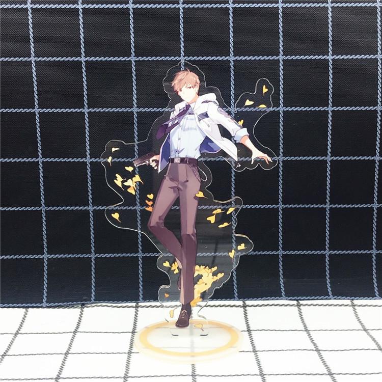 Anime akrylowy stojak figurka zabawka miłość i producent Li Zeyan Xu Mo dwustronny stojak na biurko z pcv zabawki modele