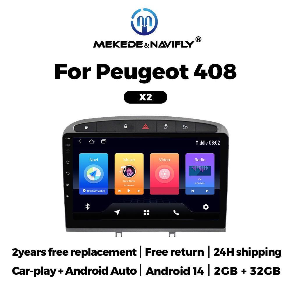 Android GPS MP5 Bluetooth Player for Peugeot 408 (2010-2016)