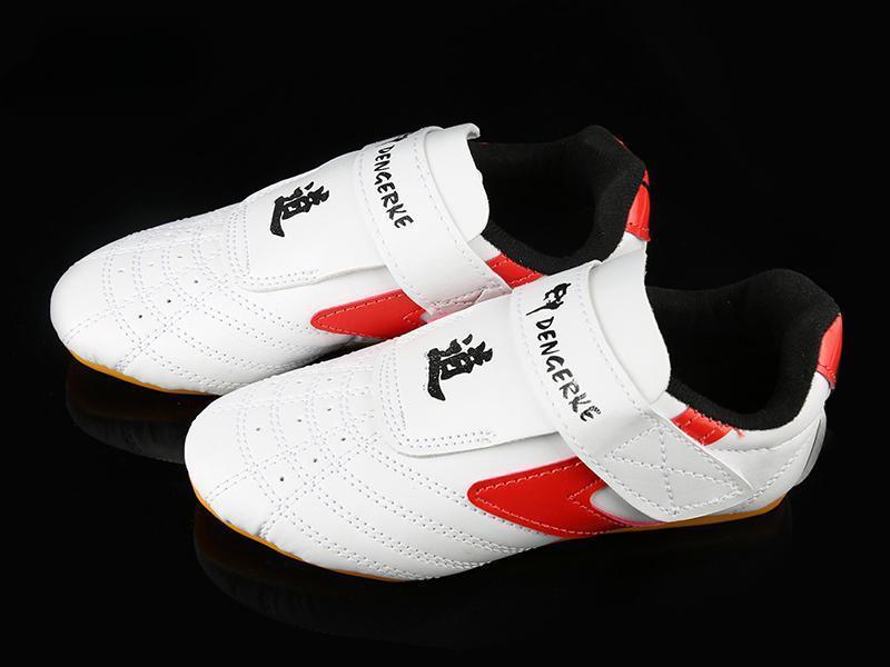 Fashion Taekwondo Shoes Art Light Breathable Boxing Karate Kung Fu Gym Workout Non-slip Soft Oxford Soles Sports Body Shoes