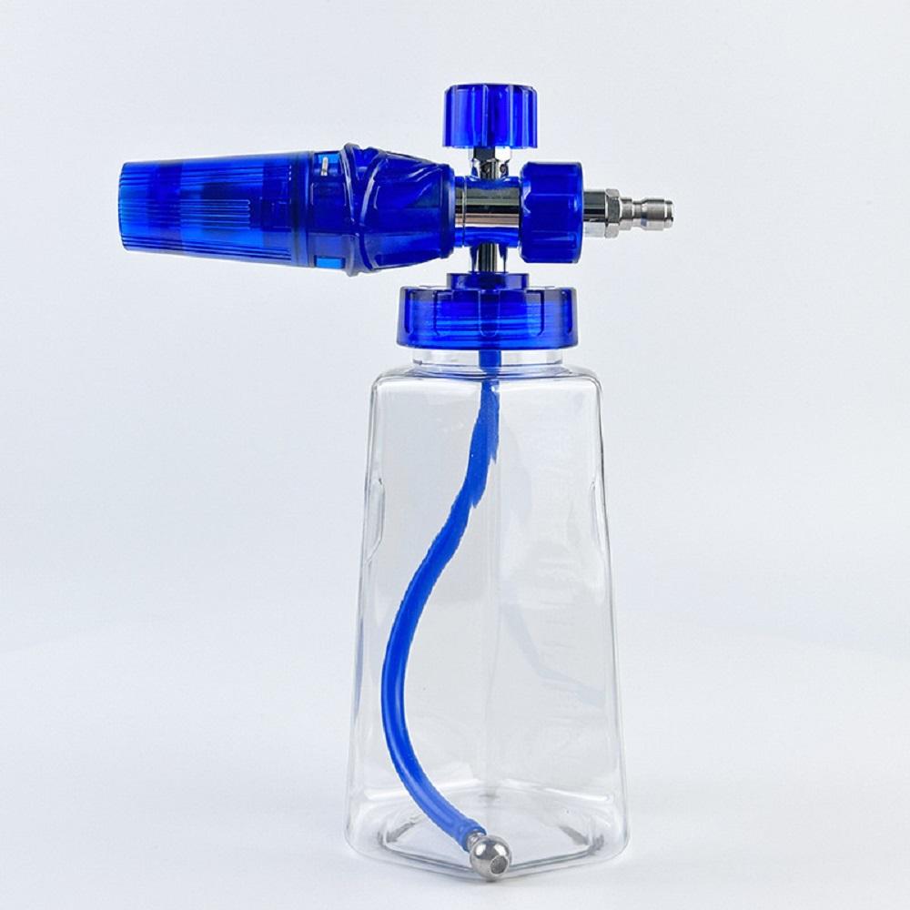 Foam Spray Can Adjustable Car Wash Soap Foam Gun 1L High Pressure Car Washer 1/4 Inch Quick Connect for Auto Washing Cleaning