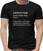 Lustige Definition Morgen - T-Shirt - Lustiger Humor Geschenk Slogan