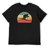 Retro Skifahrer - Vintage Skifahren Geschenk T-Shirt grafische T-Shirts Baumwolle Herren T-Shirts personalisierte T-Shirts Herren Grafik-T-Shirts lustig