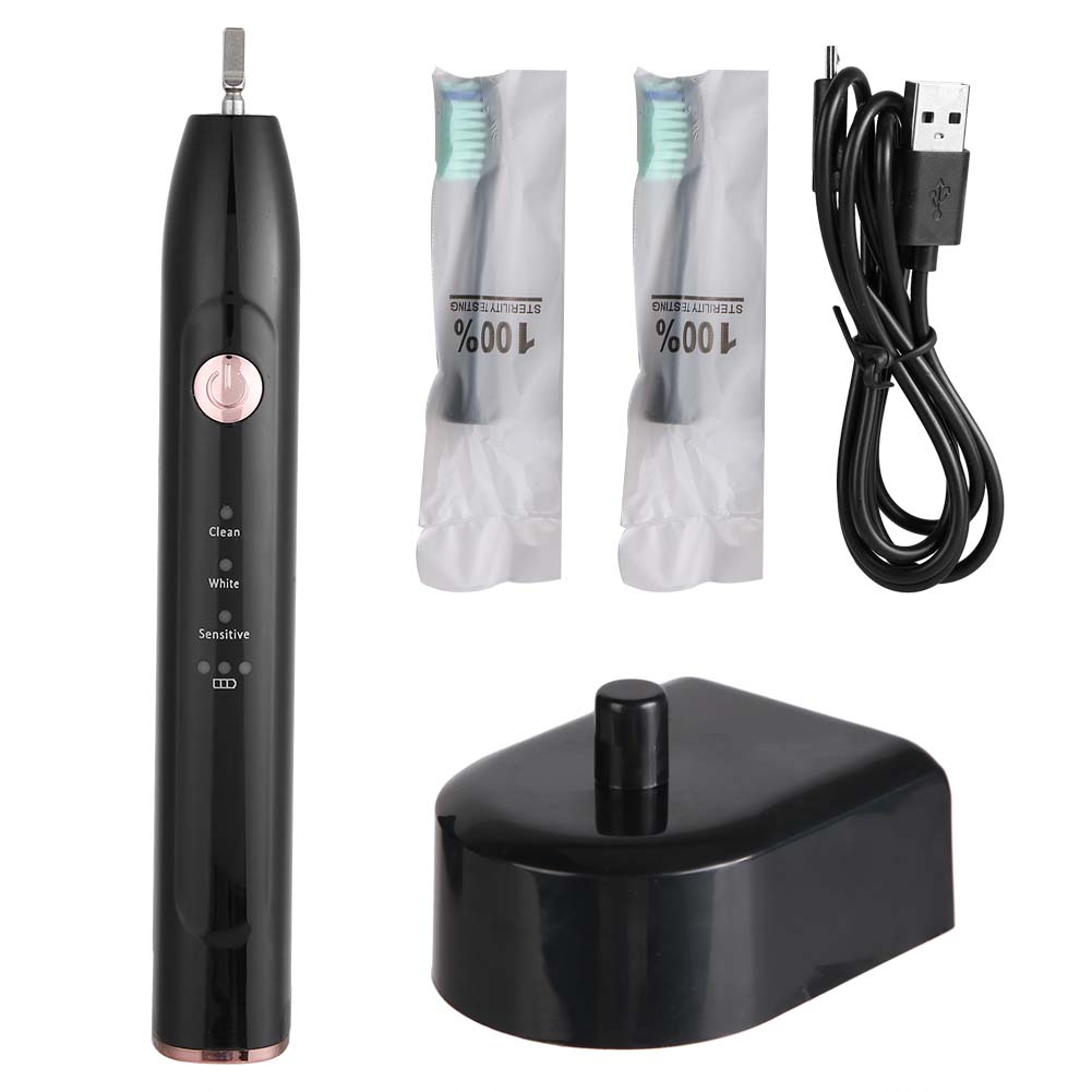 Adult Ultrasonic Electric Toothbrush Waterproof Teeth Cleaning Whitening Tool Oral Health Care