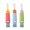 User friendly Cup Lid Cleaner 3 Way Design Scraping Scrubbing Wiping Kitchenwares Plastic Tool