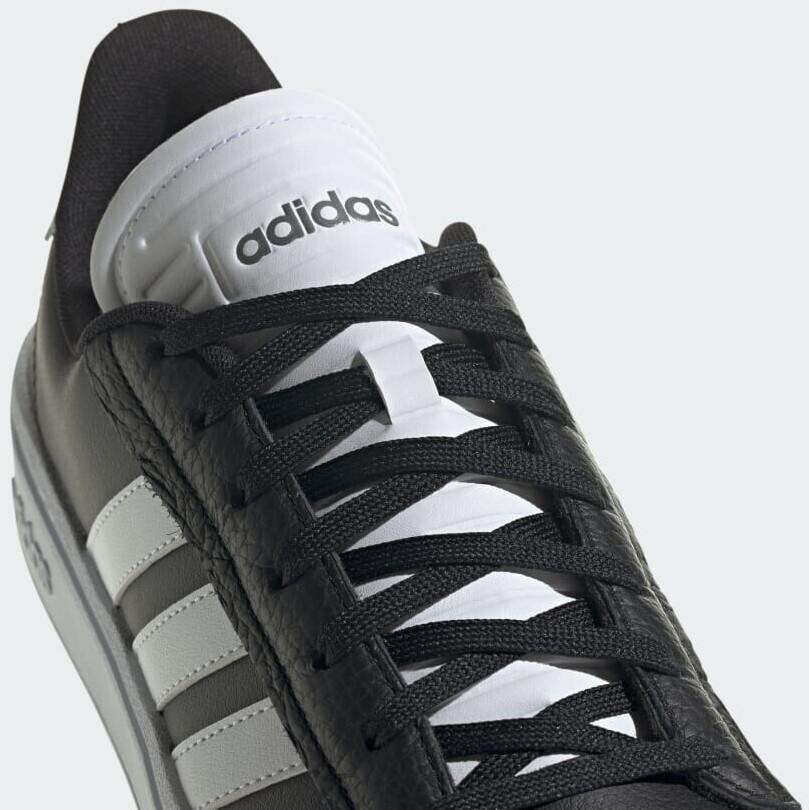 Кроссовки Adidas Grand Court Alpha core black/cloud white/iron metallic