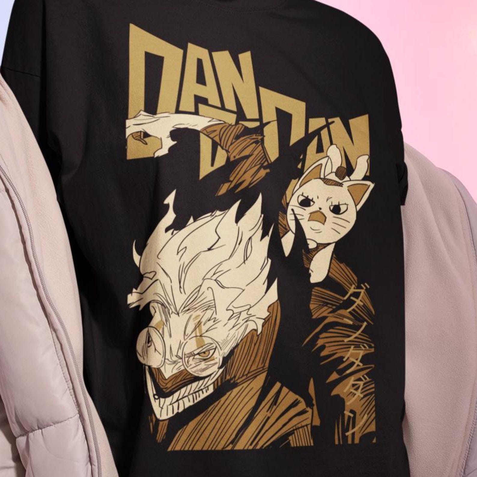 Okarun & Turbo Granny Shirt - Okarun Tshirt,Comedy Anime Tee 4XL