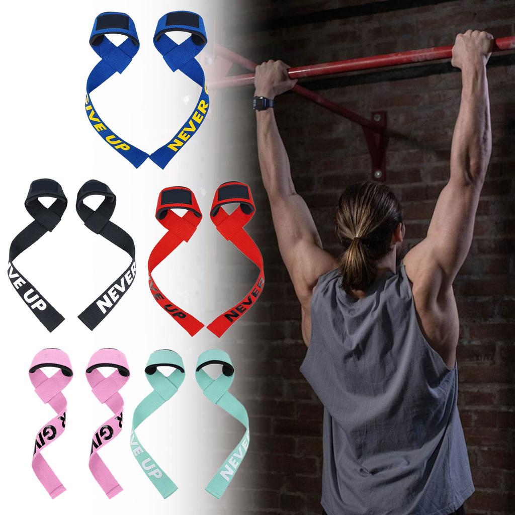 Lifting Strap Wrist Wrap for Strength Training Weightlifting Bodybuilding Fitness Powerlifting Wrist Support Gym Straps