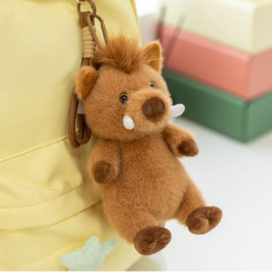 

Плюшевая подвеска, эргономичная защита запястья с рисунком в виде дикого кабана, двухпозиционная подставка для запястья, пушистая поддержка запястья A