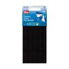 Pièce autocollante - PRYM - 6,5 x 14 cm - Nylon résistant - Adhésif puissant - Noir