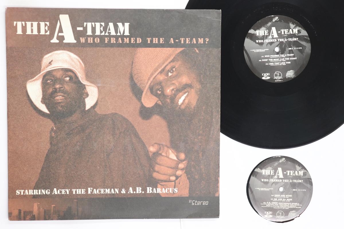 

LP Record ATEAM Who Framed The Ateam GCR70311 GROUND CONTROL 2001 US Rap HipHopRB Used