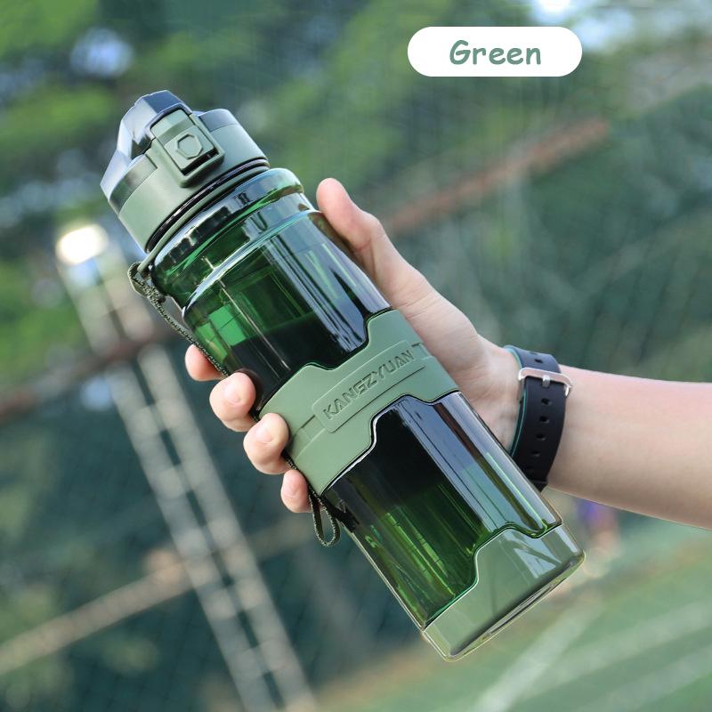 

1000/700 мл спортивная бутылка для воды, большая емкость, бутылка для напитков для занятий спортом на открытом воздухе, путешествий, портативная герметичная пластиковая чашка, посуда для напитков 1000ml