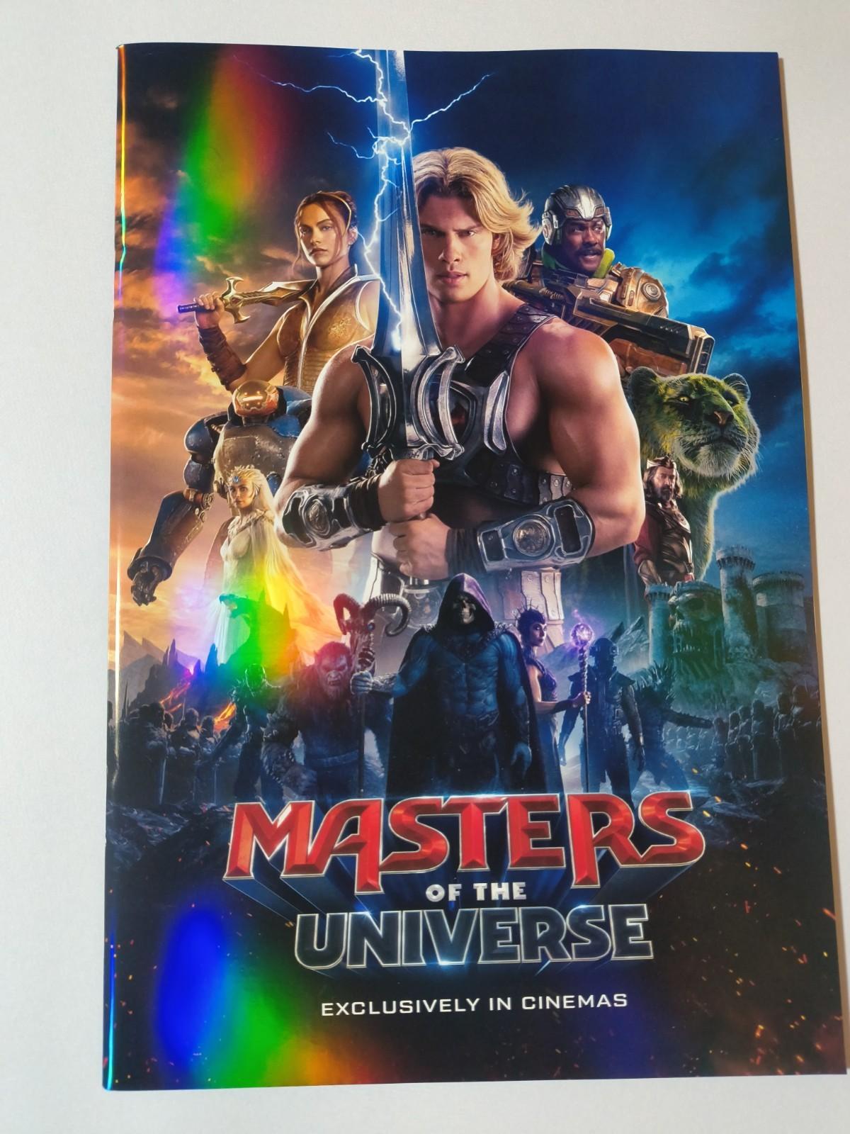 Masters Universe Japan Movie program brochure Nicholas Galitzine