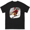 Hühnerski_Skifahrer Huhn Unisex T-Shirt