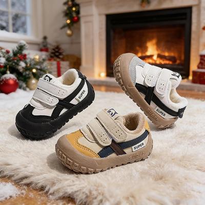 2025 Herbst/Winter Sportschuhe für Kinder - Warme Unisex Baby Lauflernschuhe
