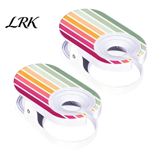 Colorful Cup Holder 2Pcs Sofa Holder, Clip-on Drink Tray for Armrest, Multifunctional Floating Armrest Beverage Stand Couch Bed, Non Slip Fits 2pcs