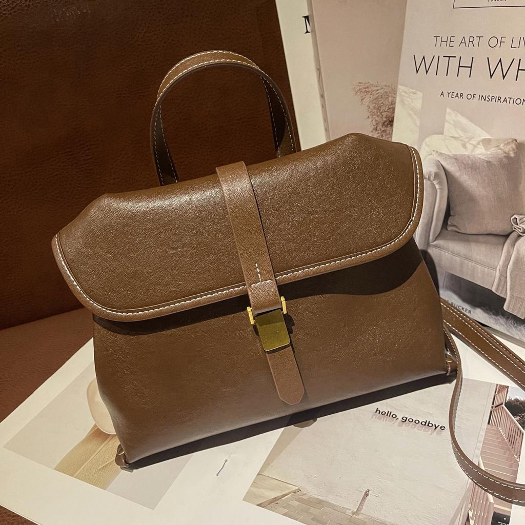 Imported Super Popular Casual Handbag Women's 2025 New Retro Envelope Bag Single Shoulder  Versatile Bag