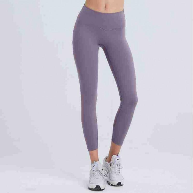 High-Waisted Yoga Leggings Women Slimming Ultra-Thin Breathable Stretch Workout Pants Running Gym Fitness