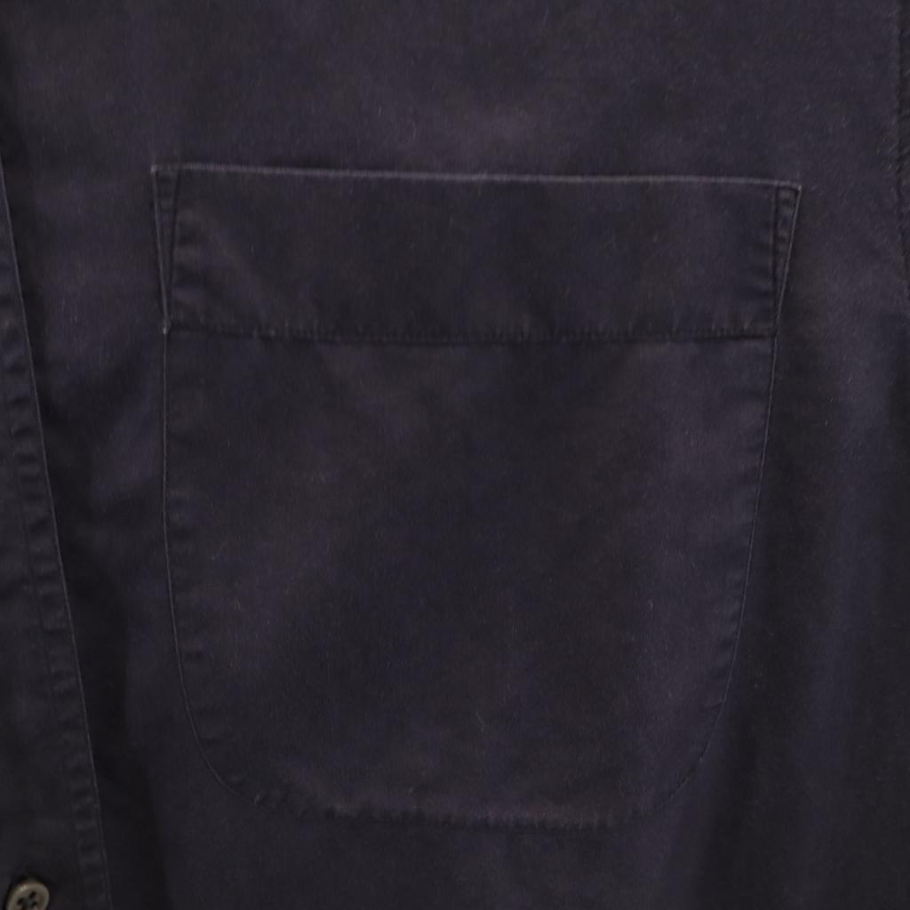 ARMANI COLLEZIONI Long sleeve Cotton shirt 38 Navy Men's Used