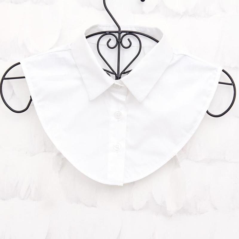 Košile Falešné Dámské Oblečení Doplňky Límec Kravata Odnímatelný límec Klopní Halenka