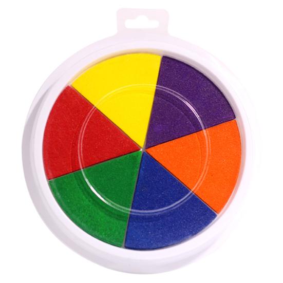 Finger Painting Drawing Oil Based Inkpad Stamp Fingerprint Scrapbooking Kids Toy