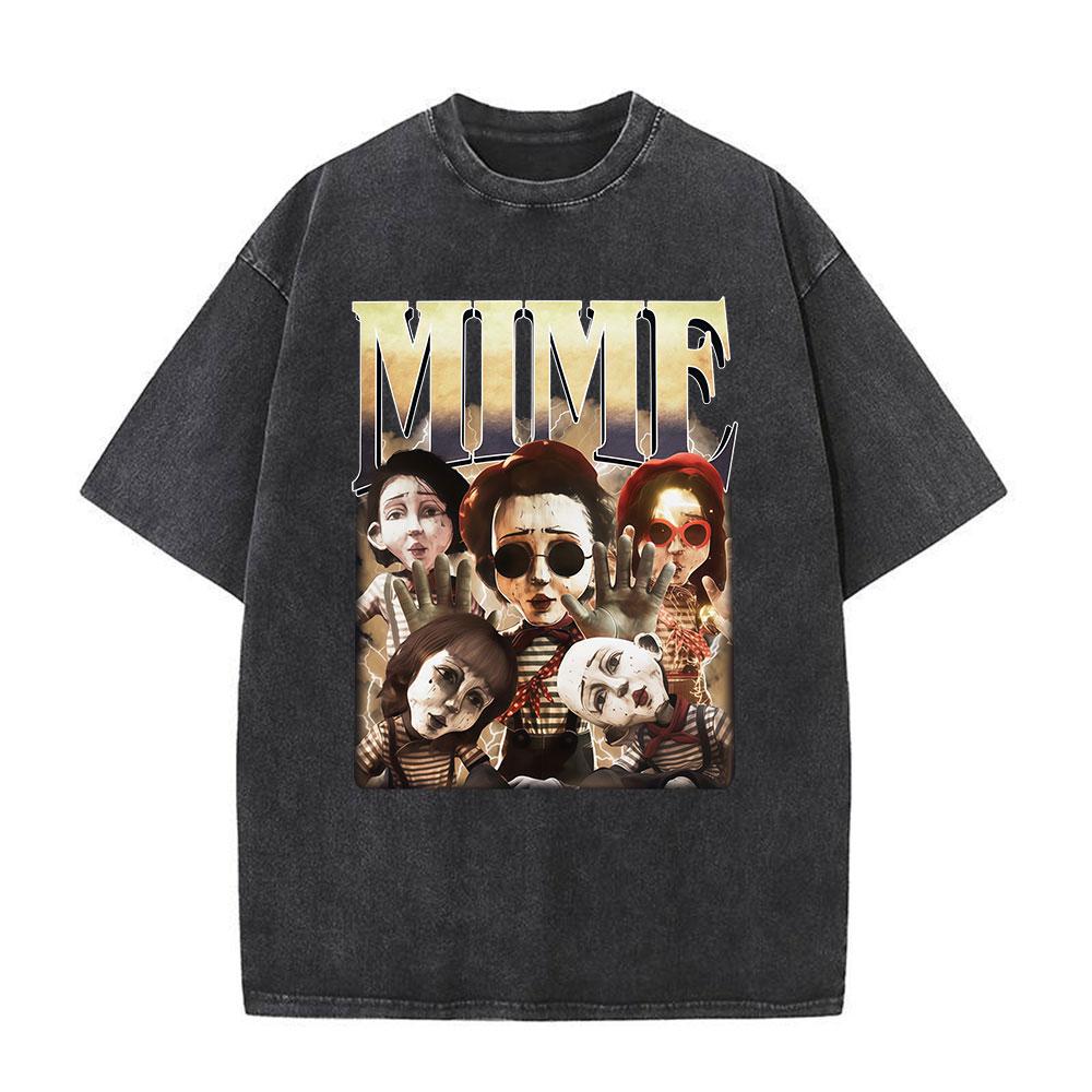 Esquie Game Clair Obscur Expedition  Washed T Shirts Men Women Clothing Fashion Retro Oversized ONeck Short Sleeve Tshirts