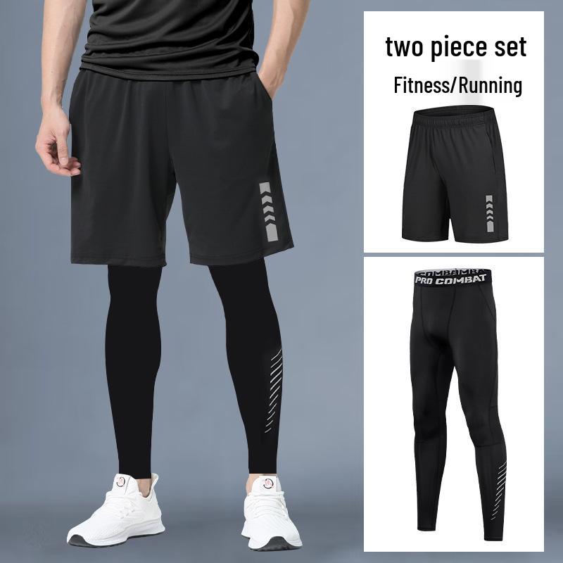 Men's Quick-Dry Compression Running Tights 