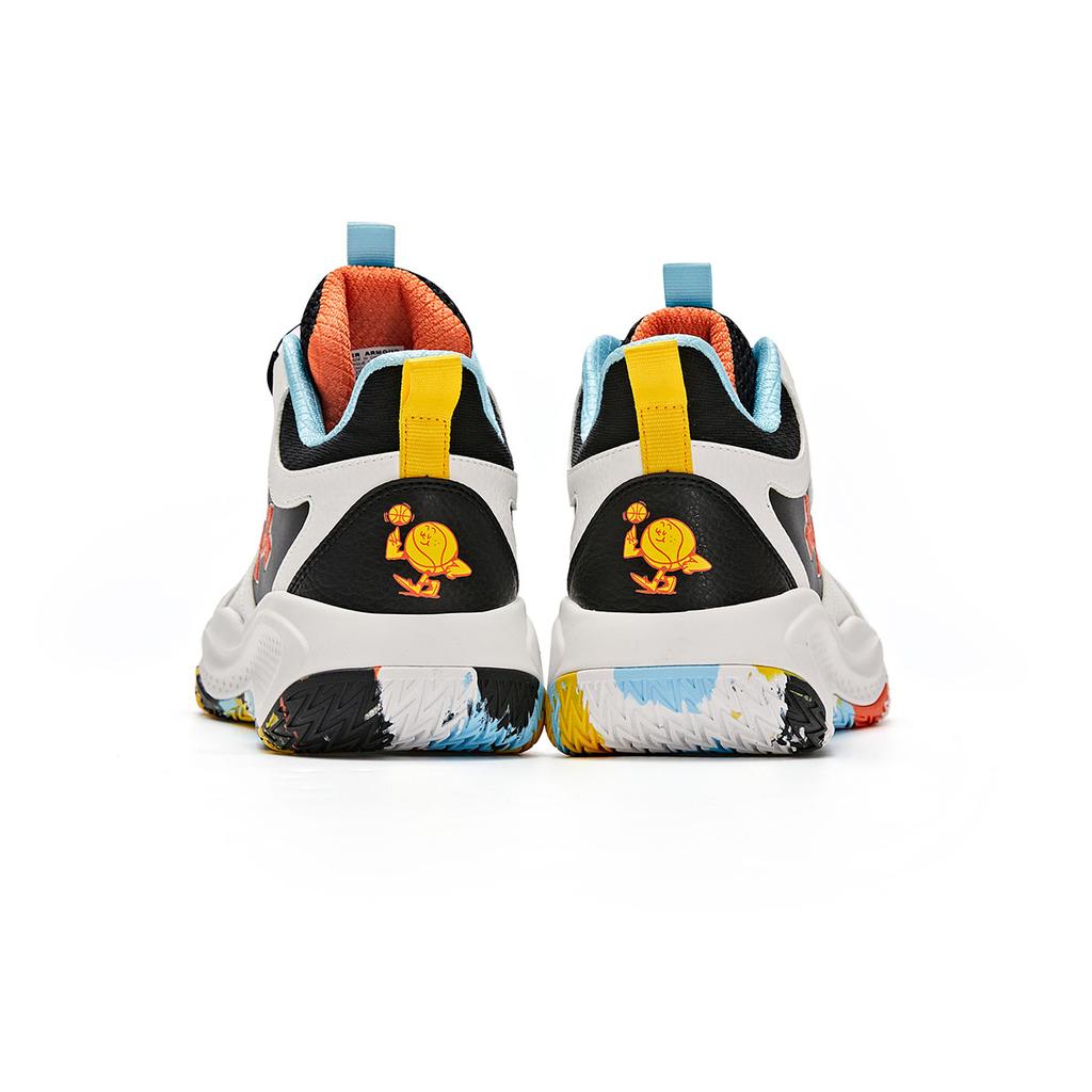 Under Armour Trendy Color Blocked Comfort Knob Cushioning Sneakers Kids Sneakers 2431209