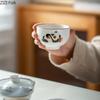 Panda Glass Kung Fu Tea Set Travel Tea Set Chinese Creative Ceramic Quick Cup Portable One Pot Two Cup Tea Ceremony Tea Set