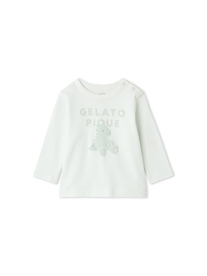 

BABY stuffed animal PBCT259081 MNT [Gelato Pique] one-point long-sleeved T-shirt