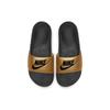 Nike Jdi Benassi Slide Black Metallic Gold Women's 343881-014