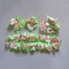 4Pcs Hawaiian Flower Wreath Set Natural Color Floral Garland Headband Necklace Bracelets for Luau Travel Party
