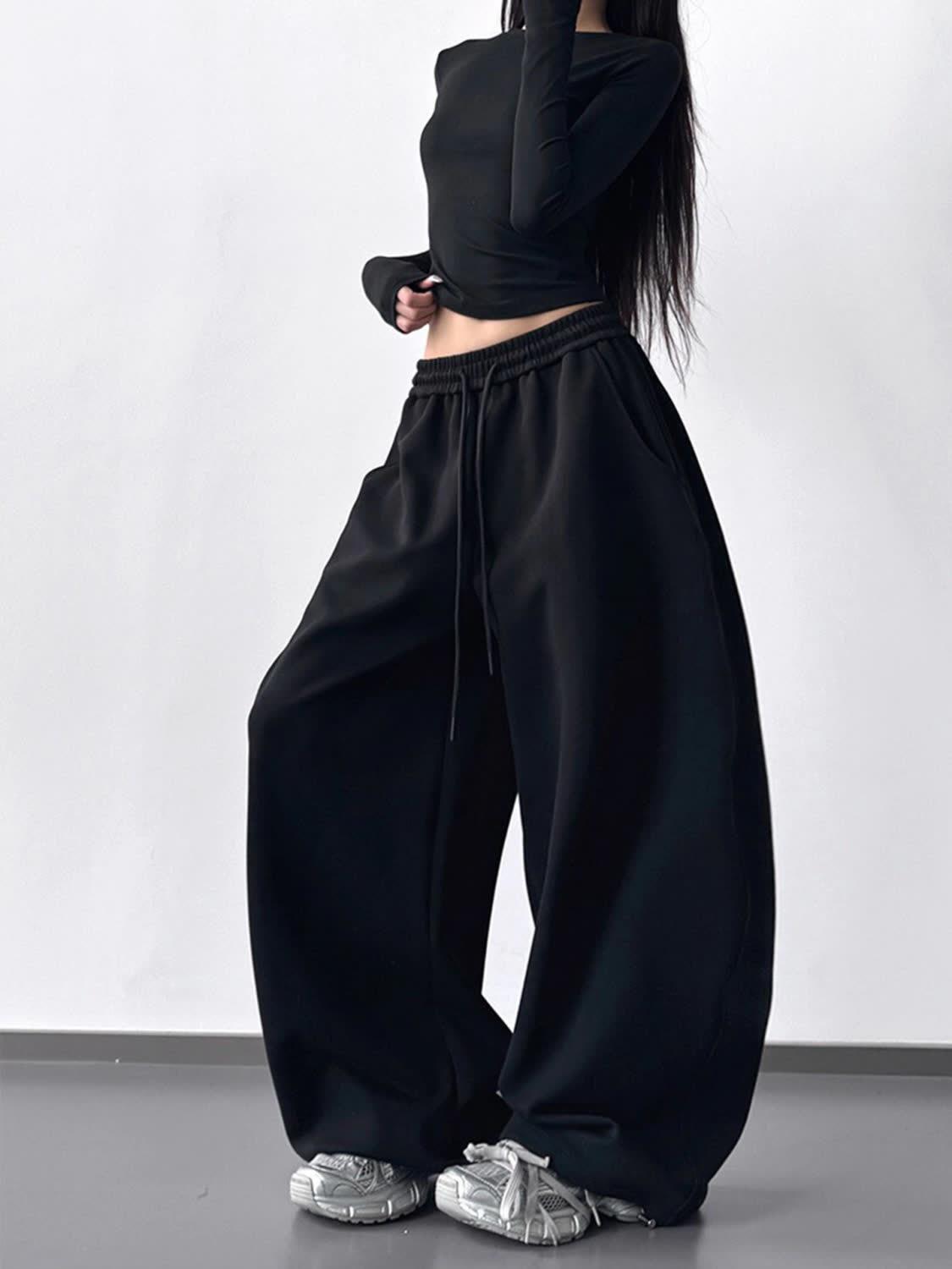 

Unisex Korean Street Dance Joggers: Spring/Autumn Style S
