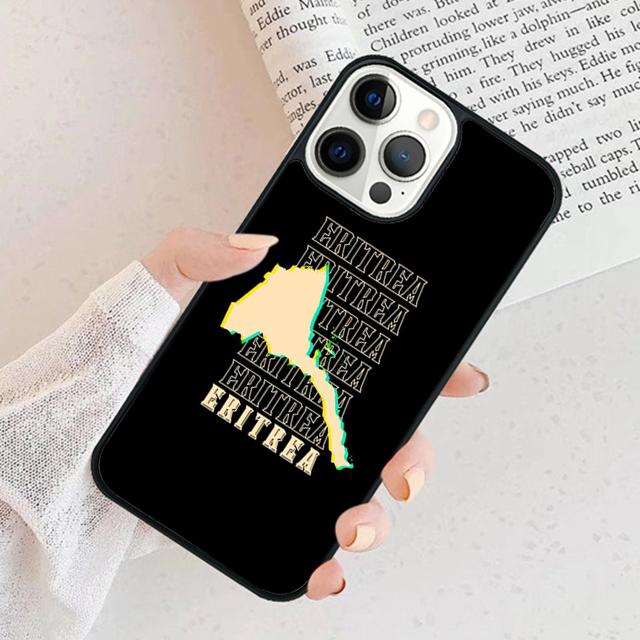 Eritrea Flag Phone Case Cover For iPhone 17 Air 15 16e 11 13 14 Pro Max 12 Plus Max Fundas