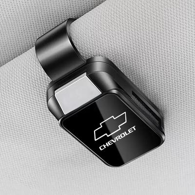 Auto Sun Visor Eyeglass Universal Eyeglass Hanger Clip For SS Z71 RT Captiva Colorado Cruze Spark Malibu Trax