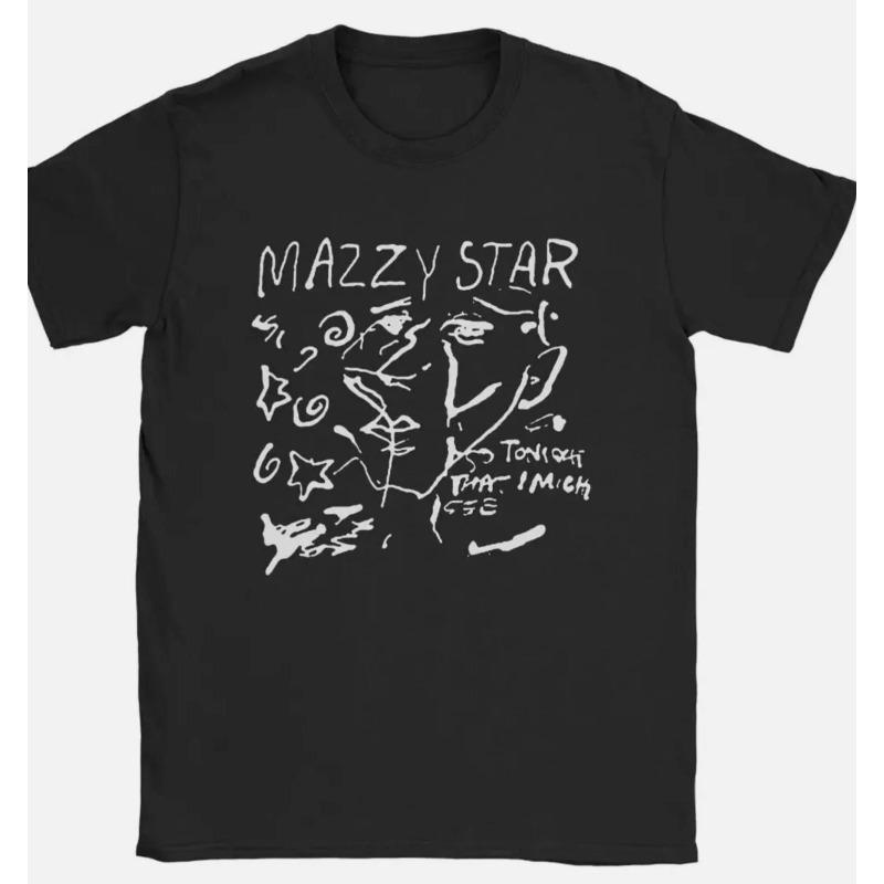 

New Mazzy Star Men s Round Neck Short Sleeve T-shirt Men s T-shirt Summer New Product Suitable for Both Men and Women S разноцветный